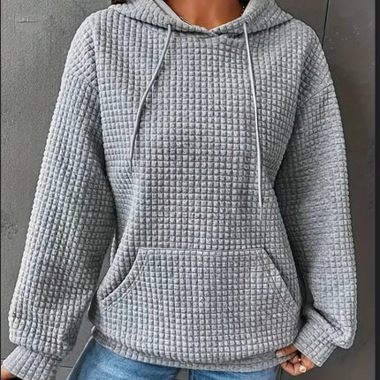 Fashionable And Individualistic Solid-color Women's Sweatshirt