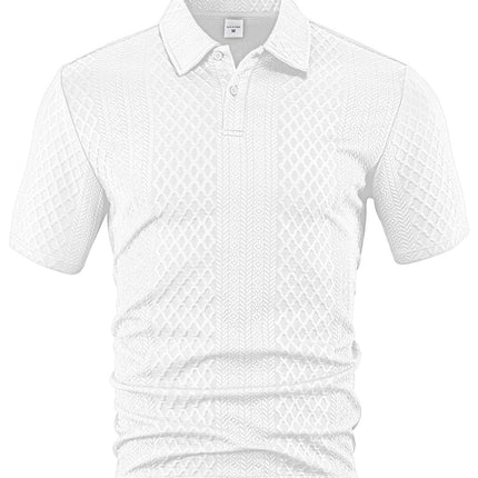 Loose Breathable Casual Solid Color Lapel Short Sleeve