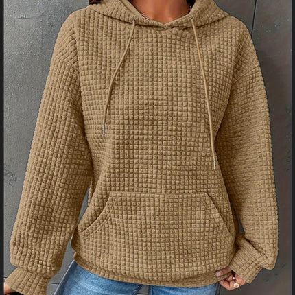 Fashionable And Individualistic Solid-color Women's Sweatshirt