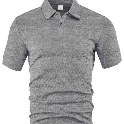 Loose Breathable Casual Solid Color Lapel Short Sleeve