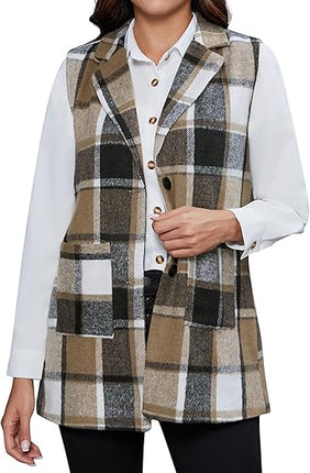 Plaid Waistcoat