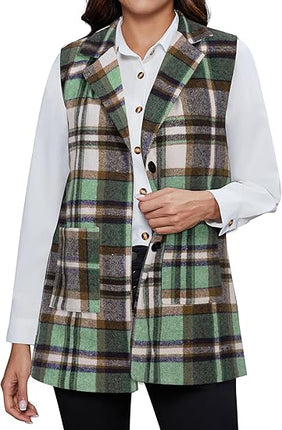 Plaid Waistcoat